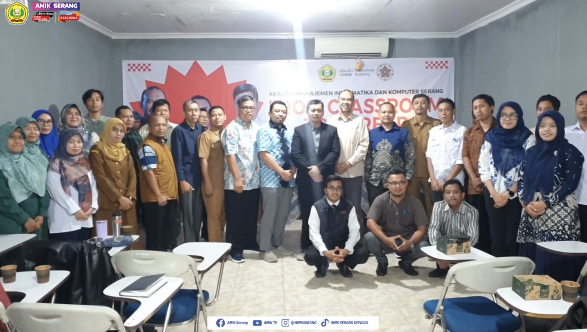 AMIK Serang Gelar Seminar Networking Bersama Cisco Academy Indonesia