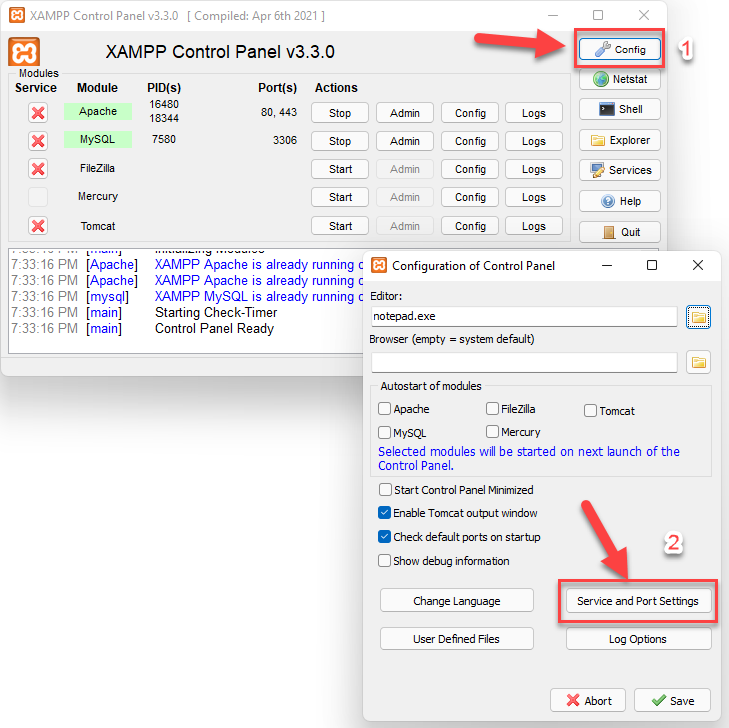 cara-mengganti-port-apache-di-xampp-amik-serang